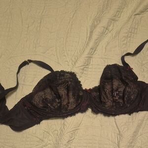 Cacique Black Lace Bra
